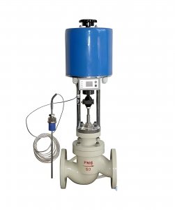 溫控電動調閥|ZZWPE-16C DN80調節(jié)供水溫度